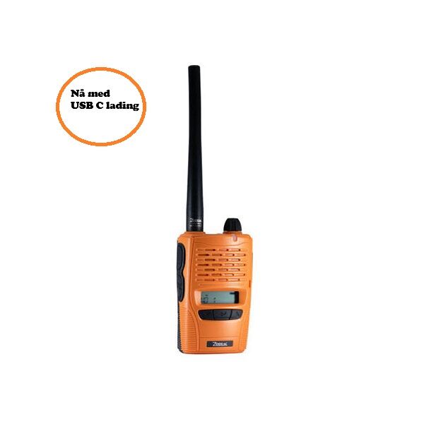 Zodiac Basic Pro 140 analog jaktradio med USB C lading