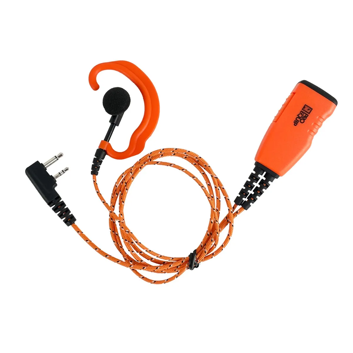 ICOM ProEquip PRO-P610L Headset, FabricLine, orange mik/PTT, C-shell