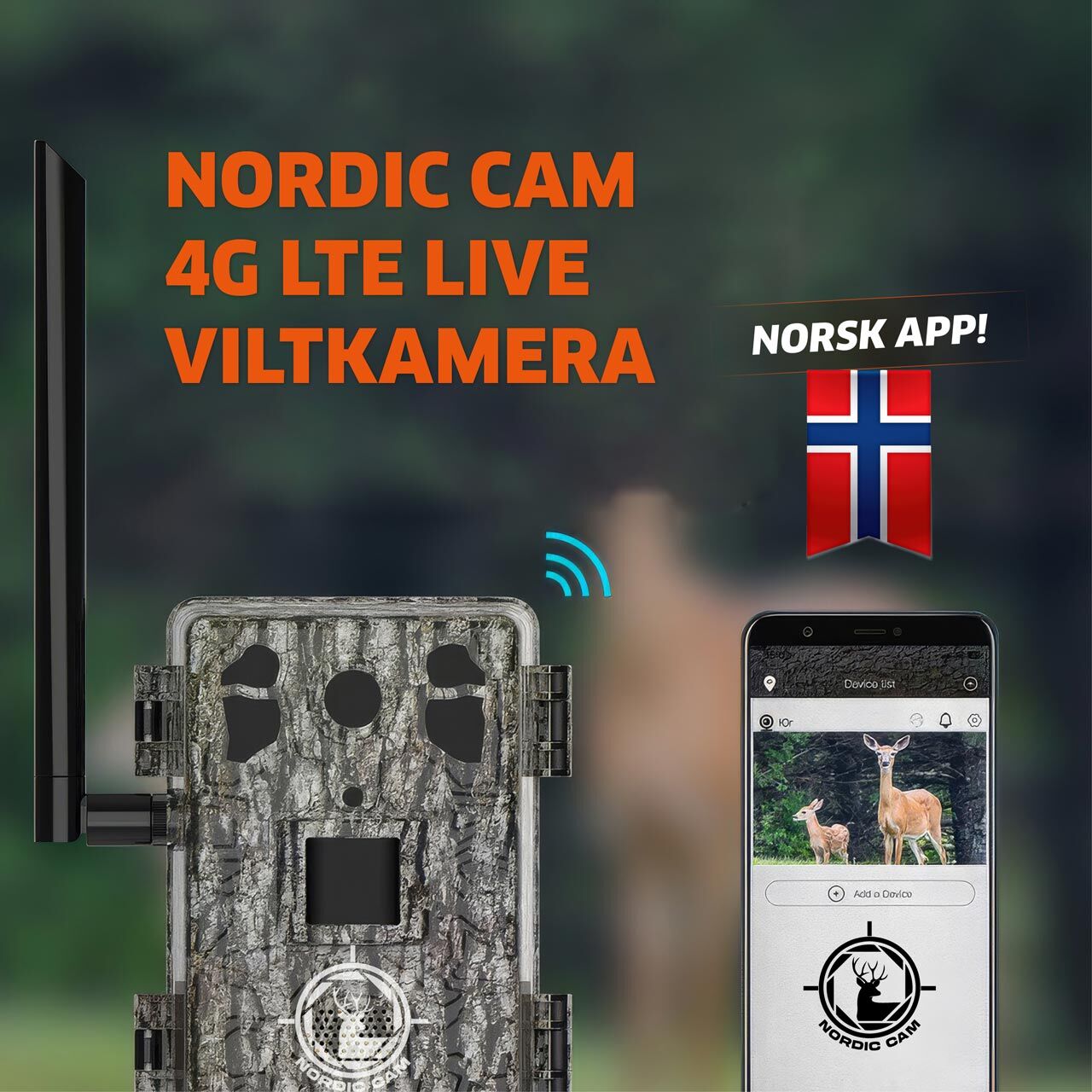 Nordic Cam 4G LTE viltkamera