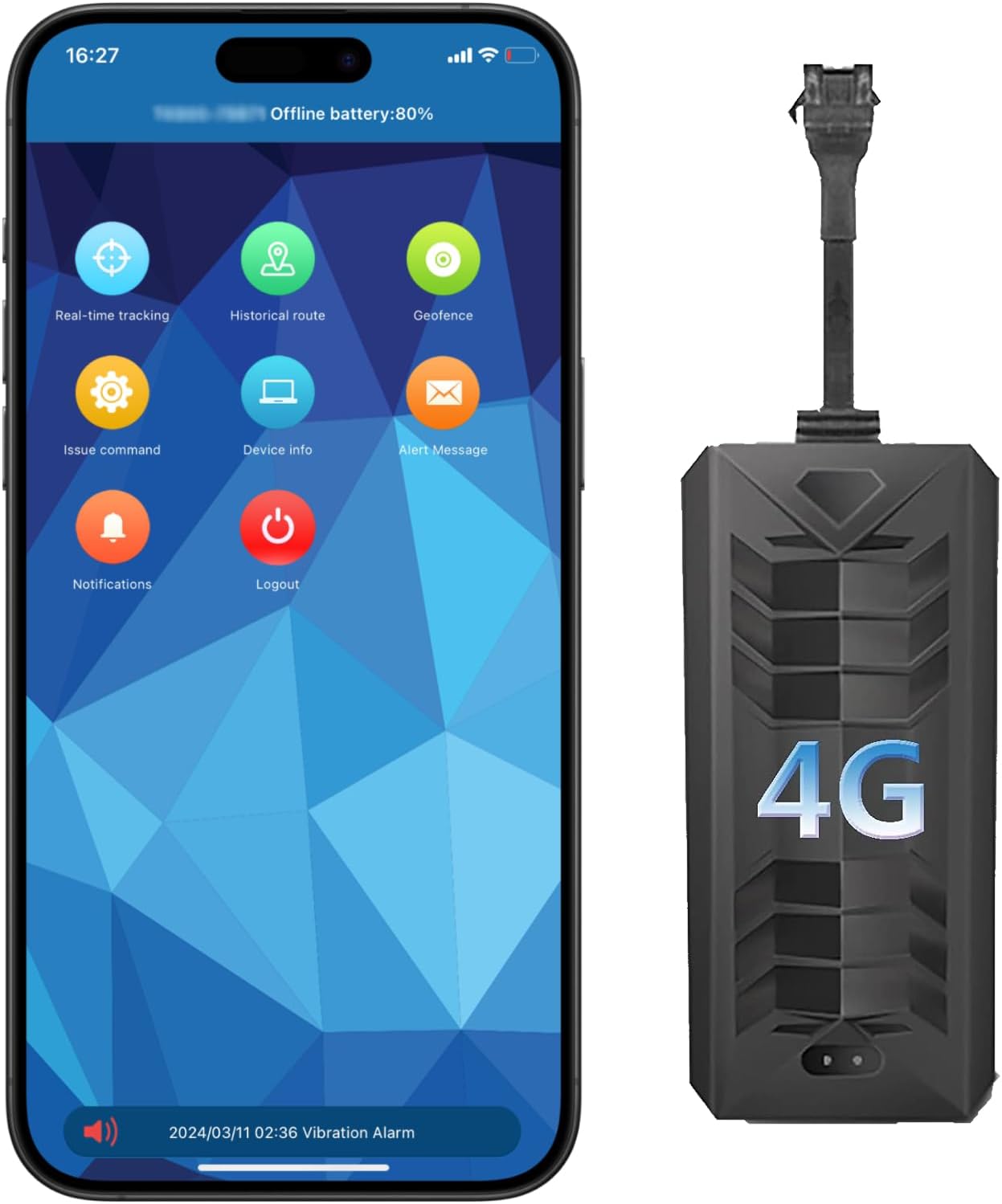 Nordic Tracker NTcar 4G GPS Tracker