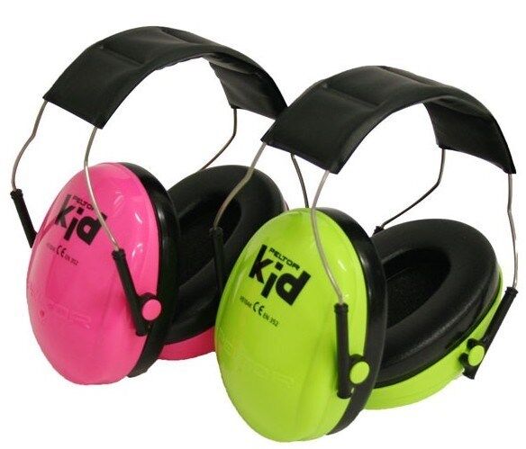 Peltor Kid Neon Grønn - Rosa